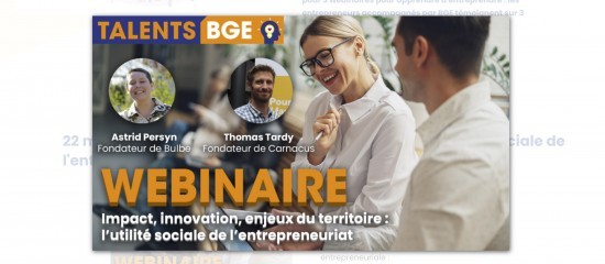 Des webinaires pour apprendre à entreprendre